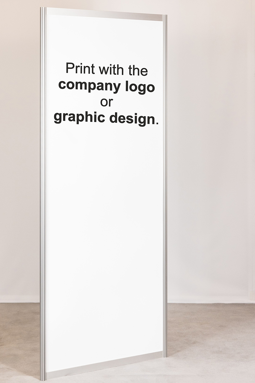 Graphic printing on shell scheme wall panel