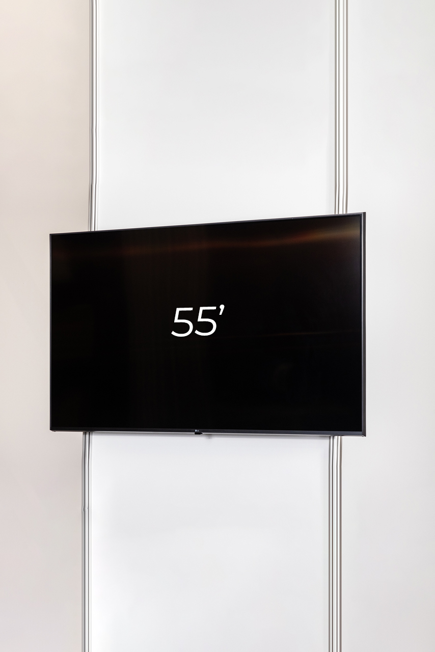 55” LED screen