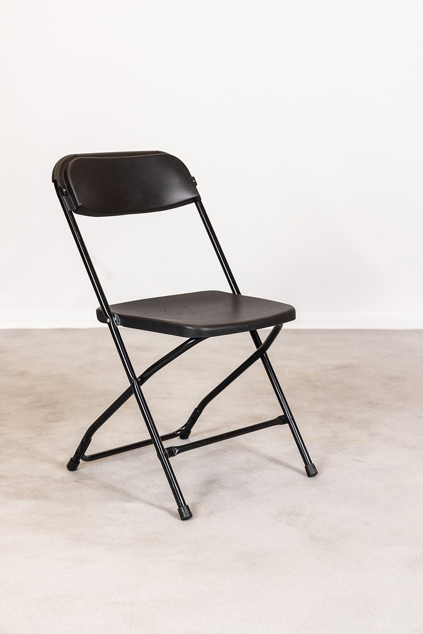 Plastic black chair